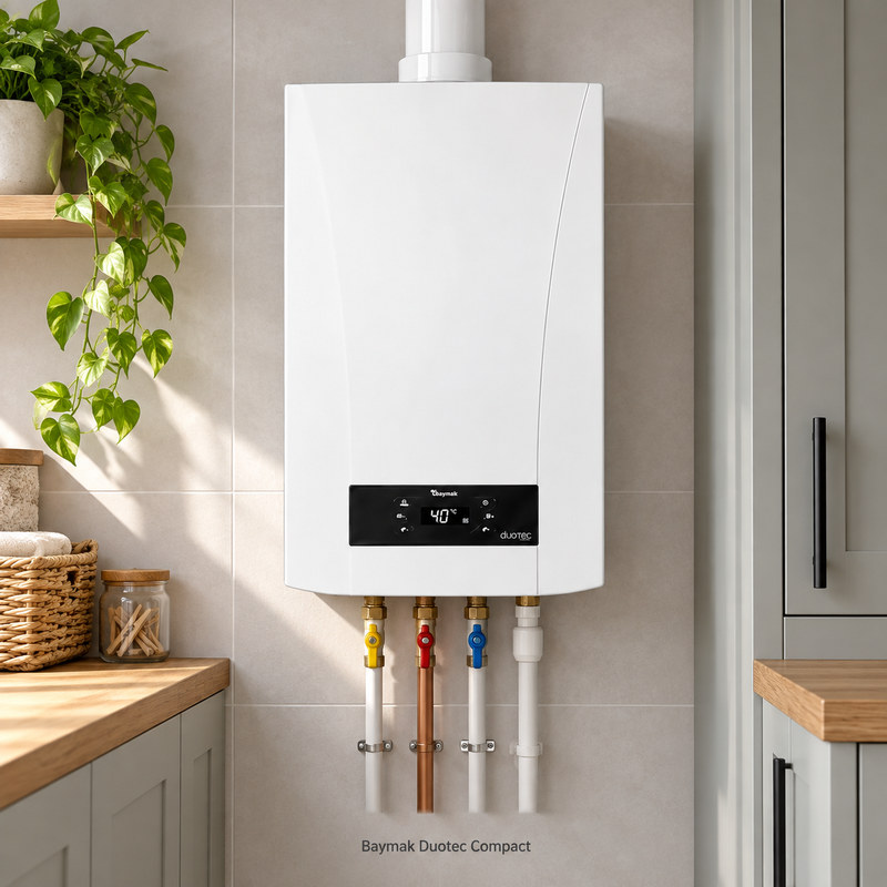 Baymak Duotec Premix 42 Kw 3 Yıl Garantili Tam Yoğuşmalı Kombi görsel 4