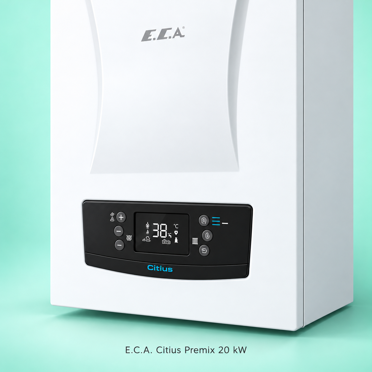 Eca Citius Premix 20 KW 3 Yıl Garantili Tam Yoğuşmalı Kombi görsel 2